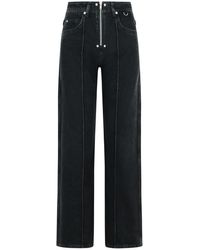 Isabel Marant - 'stely' Zwarte Denim Broek - Lyst