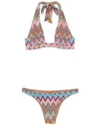 Missoni - Zig Zag Bikini Set - Lyst