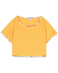 PUCCI - Cropped T Shirt - Lyst