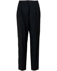 Erika Cavallini Semi Couture - Broek Zwart - Lyst