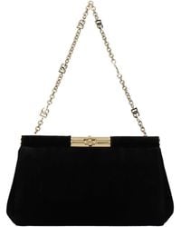 Dolce & Gabbana - Dolce&Gabbana Marlene Velvet Clutch - Lyst