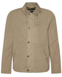 Barbour - Giacca Casual Tracker Washed Stone - Lyst