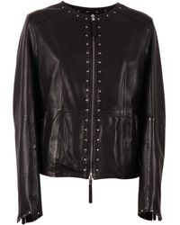 Bully - �Leather�Jacket - Lyst