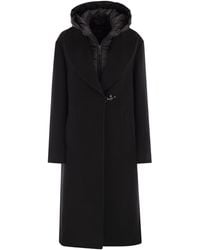 Fay - Double Front Coat - Lyst