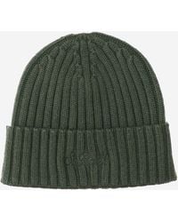 MC2 Saint Barth - Wool Blend Beanie With Logo - Lyst