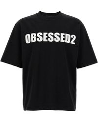 DSquared² - Gedrucktes T -Shirt - Lyst