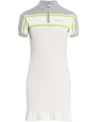 CASABLANCA - Short Zip-Up Dress - Lyst