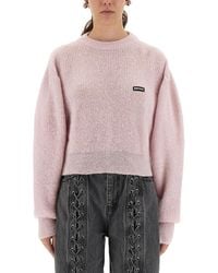 ROTATE BIRGER CHRISTENSEN - Wool Puff Sweater - Lyst