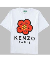 KENZO - T Shirt Con Stampa - Lyst