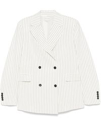 Loulou de Saison - Gestreepte Blazer - Lyst