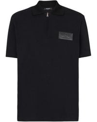 Balmain - Polo Camisa con bordado del logotipo - Lyst