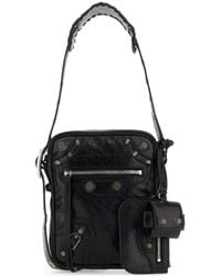 Balenciaga - Leather Le Cagole Crossbody Bag - Lyst