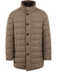 Moorer - Coats beige - Lyst