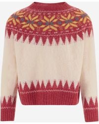 Howlin' - Wool Sweater Love On Knitted Train Jacquard Fine - Lyst
