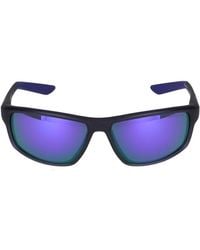 Nike - Gafas de sol Rabid 22 M DV2153 451 Matte Obsidian/Violet Mirror/14/130 - Lyst