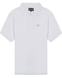Barbour - Shirt Collar Polo - Lyst