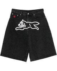 ICECREAM - Denim Cargo Shorts - Lyst