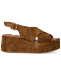 Strategia - Toffee Platform Sandal - Lyst