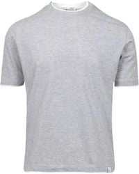 Paolo Pecora - T Shirts and Polos Gray - Lyst