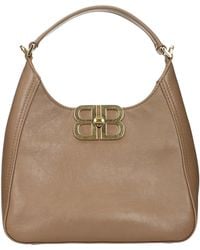 Balenciaga - Hobo Handbags Leather - Lyst