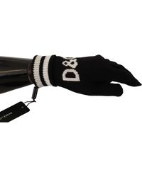 Philipp Plein Leer Leren Handschoenen in het Zwart Dames Accessoires voor voor Handschoenen voor 
