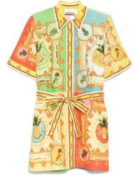 ALÉMAIS - La Musica Mini Dress - Lyst