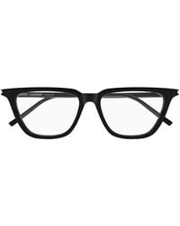 Saint Laurent - Sulpice Thin Optical Frame - Lyst