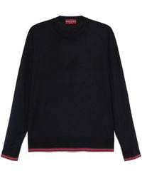 Gucci - Marineblauer Wollpullover - Lyst