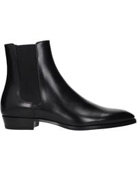 Celine - Boots Leather - Lyst