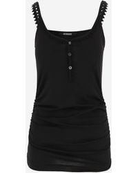 Jacquemus - Top Cotton Half-Button - Lyst