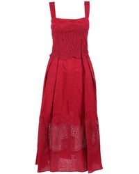 Clips - Abito Con Pizzo - Lyst