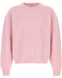 Jil Sander - Crew Neck Sweaters - Lyst