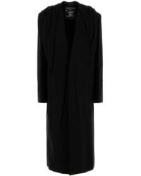 Y. Project - Draped-Detail Coat - Lyst