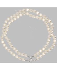 Vivienne Westwood - Signature Orb Pendant Necklace - Lyst