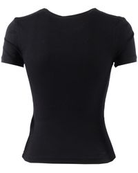 DIESEL 'T-Ele-Long' Patterned Top, ' in Black | Lyst