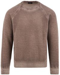 Drumohr - Pullover tauchten grau - Lyst