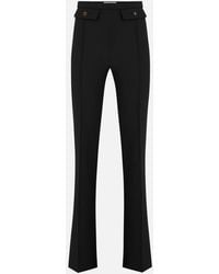 Elisabetta Franchi - Dubbele Crêpe Broek - Lyst