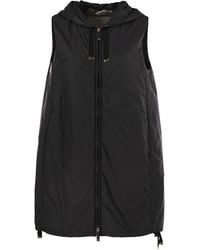 Max Mara - Greengi Drip Proof Canvas Waistcoat - Lyst