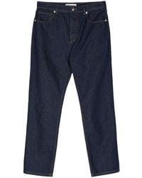 Maison Kitsuné - Straight Denim Jeans - Lyst