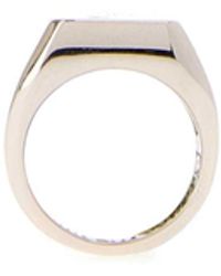 Vivienne Westwood - Silver Metal Carlo Ring - Lyst