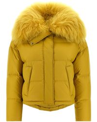 Army by Yves Salomon - Ejército Yves Salomon Fur Insertar Down Jacket - Lyst