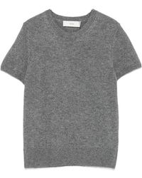 DUNST - Wool Blend Crewneck Sweater - Lyst