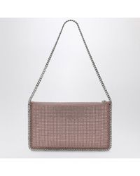 Stella McCartney - Stella Mc Cartney Dusty Wallet Bag With Chain And Strass - Lyst