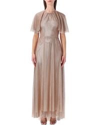 Alberta Ferretti - Jurken Roze - Lyst