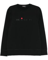Kiton - Sweater Met Logo - Lyst