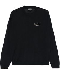 Emporio Armani - Trui Van Scheerwol - Lyst