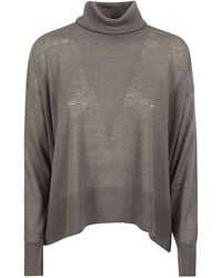 C.t. Plage - Cashmere High Neck Sweater - Lyst