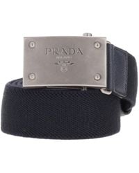 Prada - Gürtel mit Logo-Schnalle - Lyst