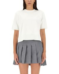 Thom Browne - Boxy Fit T-Shirt - Lyst