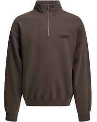 Jacquemus - Le Camionneur Gros Grain Half Zip Sweatshirt - Lyst